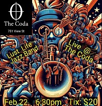 Lust Life Jazz Band Live at The Coda Nightclub Feb 22 2025